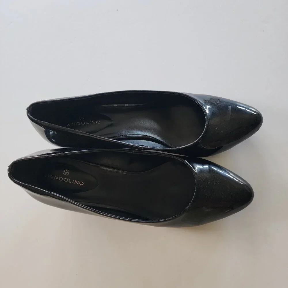 Bandolino wedges black shoes 8.5 women